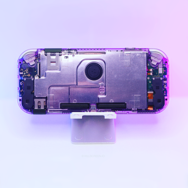 Killscreen Atomic Purple Nintendo Switch Lite back