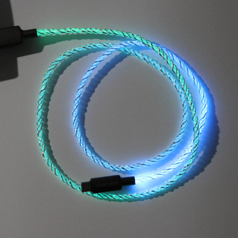 RGB Fade USB to USB-C Cable