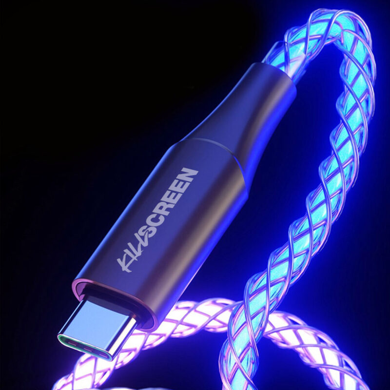 RGB USB-C Cable by KILLSCREEN