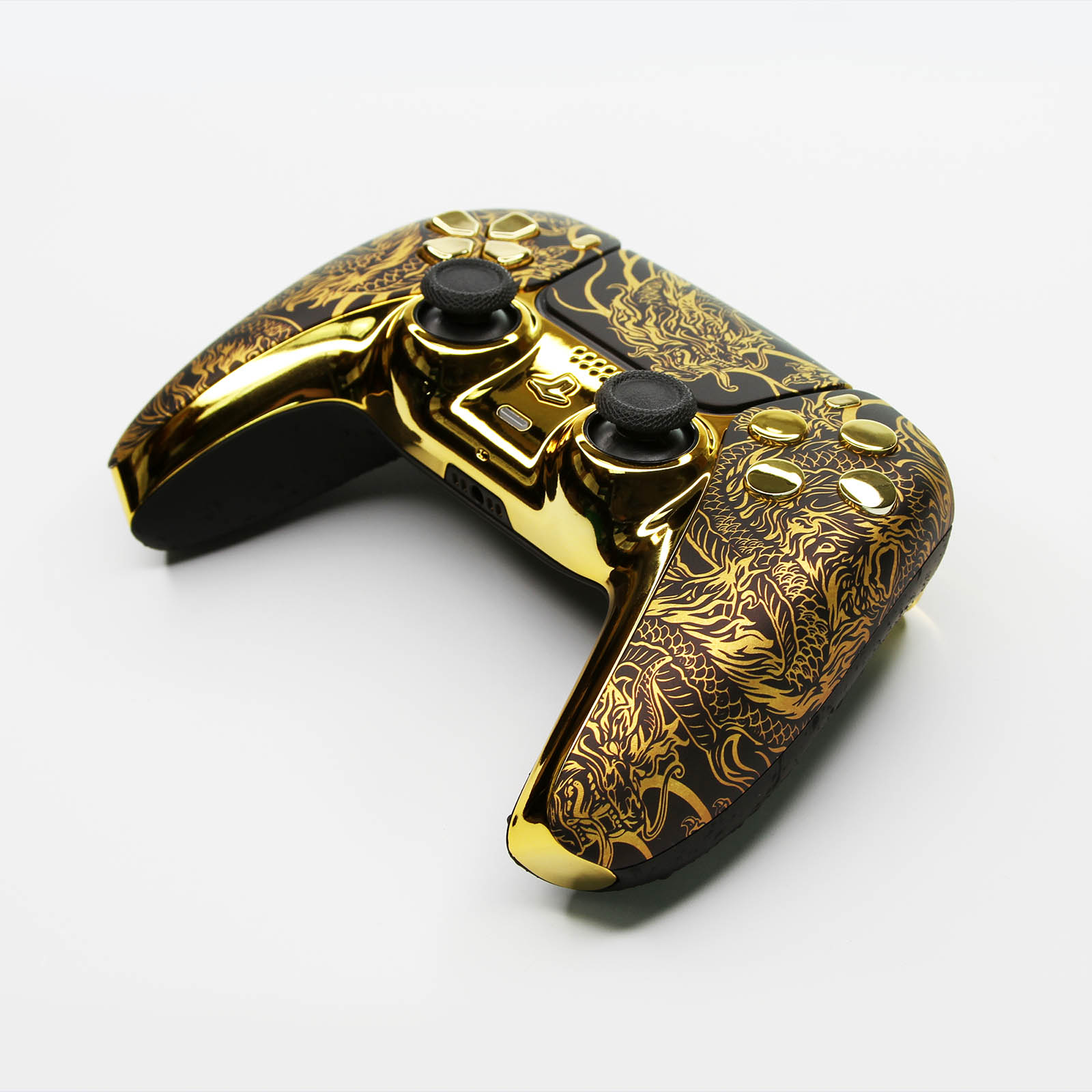 Golden Dragon PS5 Controller