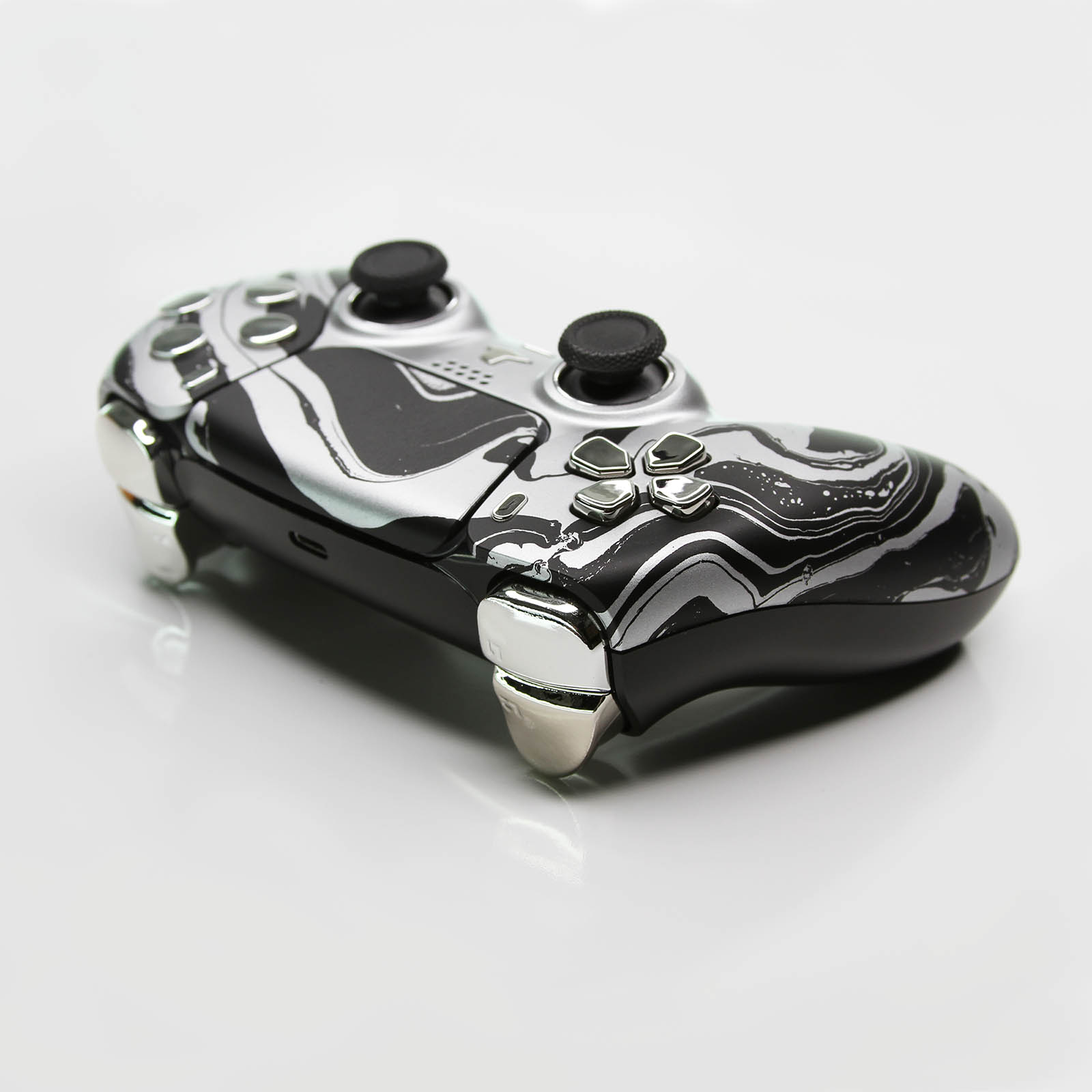 Silver Acid Sony PS5 Custom Controller