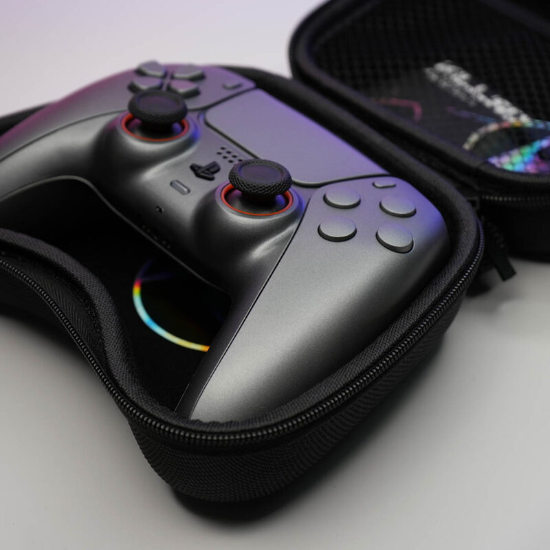 Close up of DualSense in PS5 Controller Case