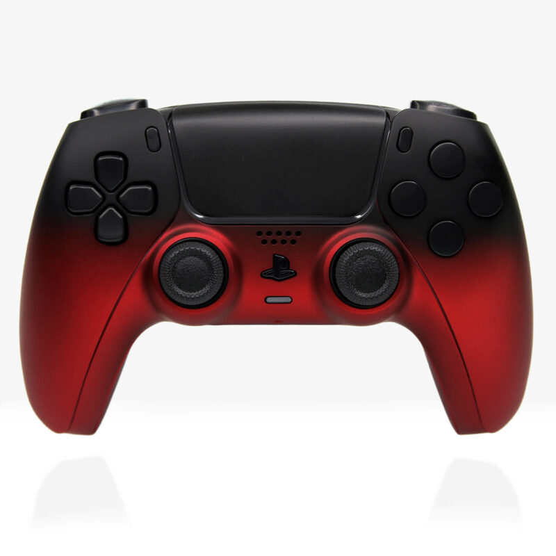 Apex Red to Black Gradient PS5 Controller
