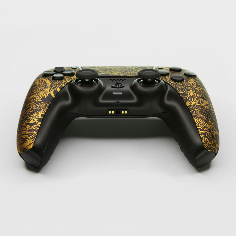 Front of Black Dragon PS5 Controller