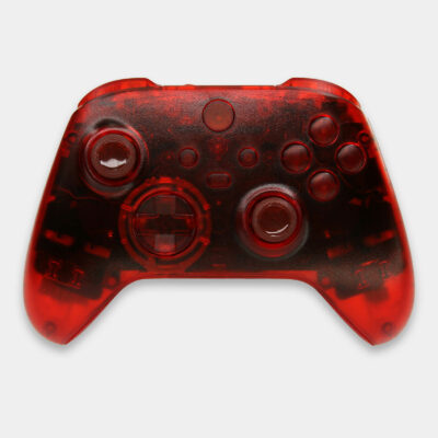 Clear Red Xbox Series Controller