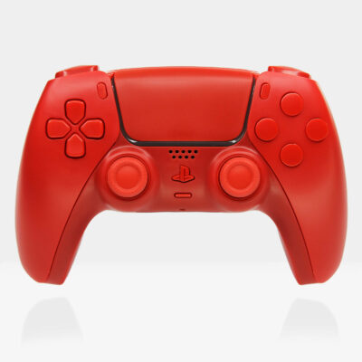 Triple Red PS5 Controller by Killscreen