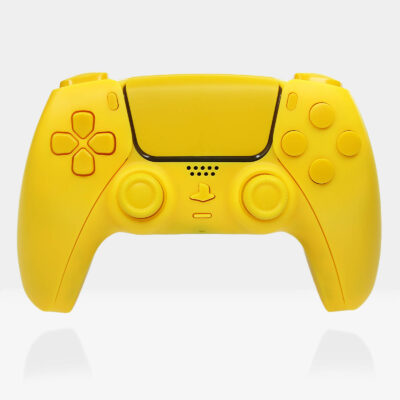Triple Yellow PS5 Controller by Killscreen