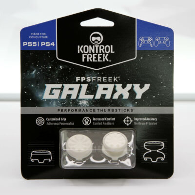 Kontrol Freek White Galaxy PS5 Caps