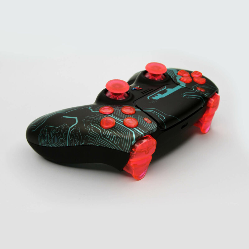 Back right angle of Neotracer PS5 Controller