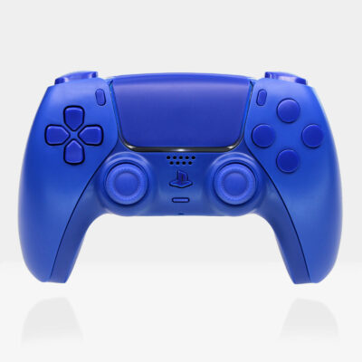 Main view of Triple Blue PS5 Controller by Killscreen