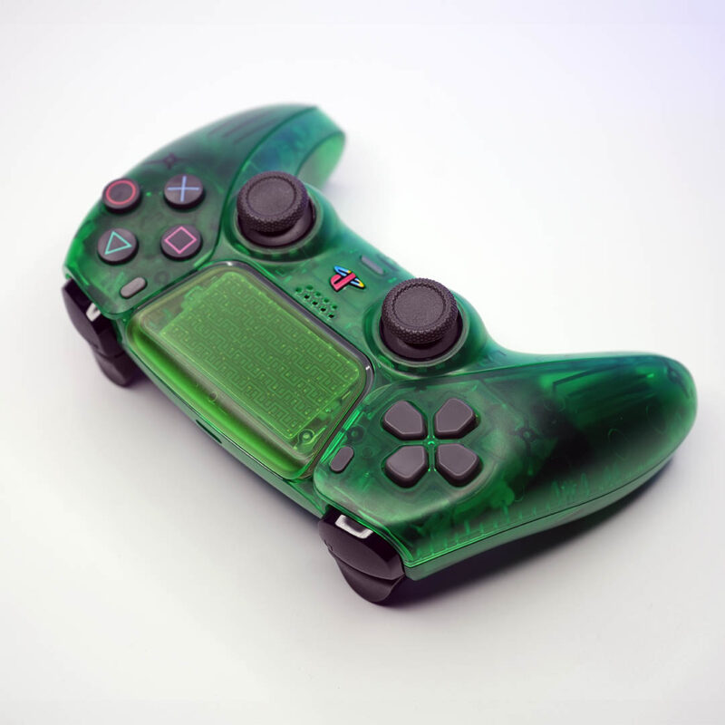 Top of PS2 Emerald PlayStation 5 DualSense Controller