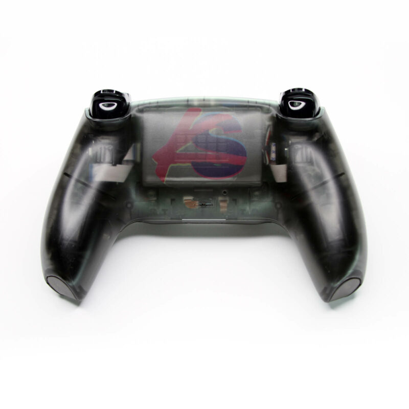 Clear black back shell of PS2 Zen Black PS5 DualSense Controller