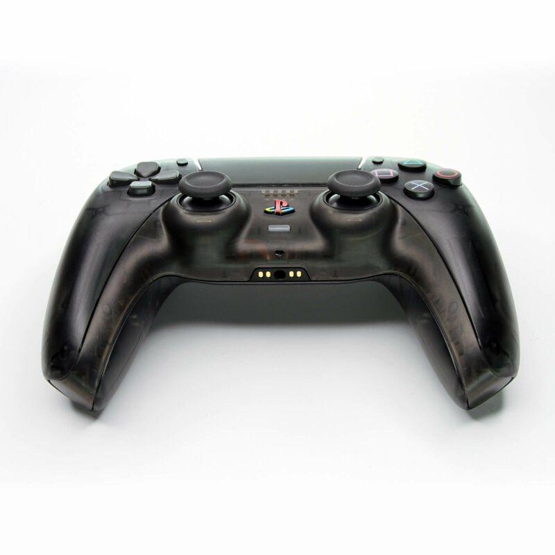 Front view of PS2 Zen Black PS5 Controller by Killscreen