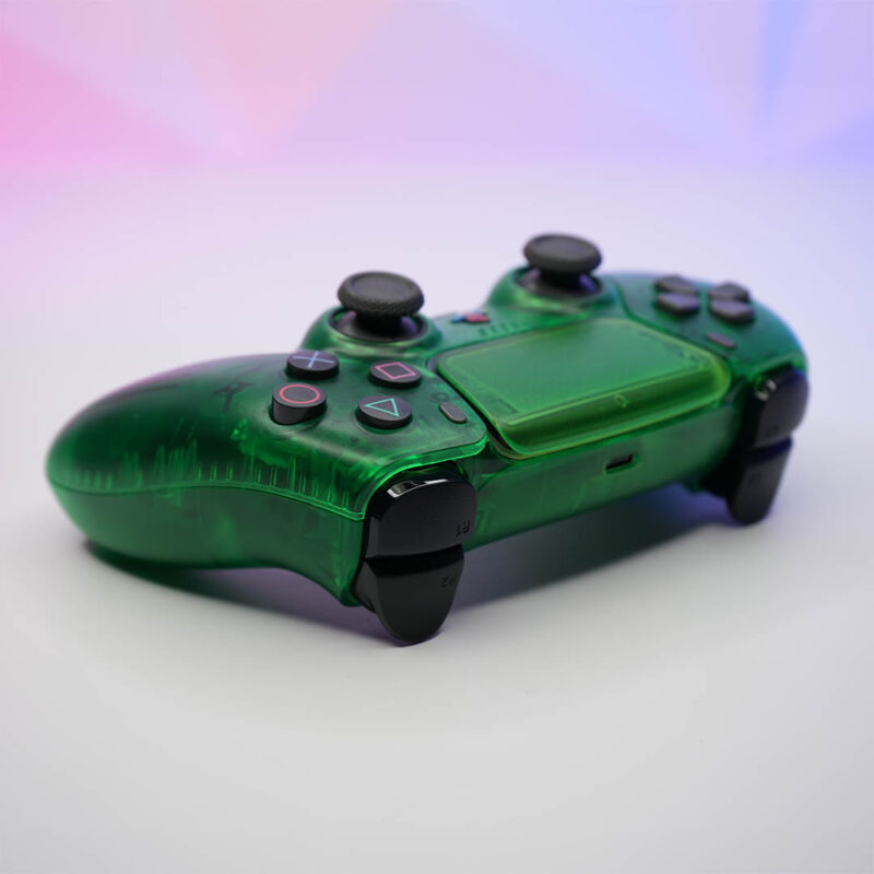 Shape buttons angle of PS2 Emerald PlayStation 5 DualSense Controller