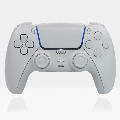 Ash All White PS5 Controller
