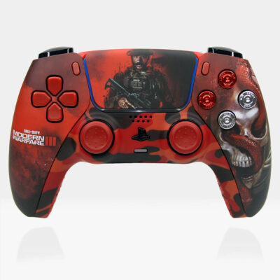 Call of Duty Modern Warfare 3 Red Skulls and Snakes PS5 Controller