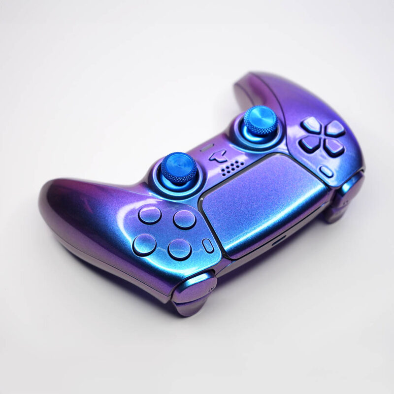 Top view of Color Changing PlayStation 5 Controller