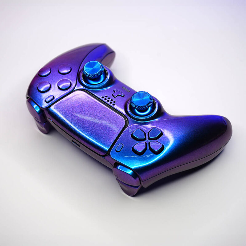 Dpad view of Chroma Color Changing PS5 Controller by Killscreen