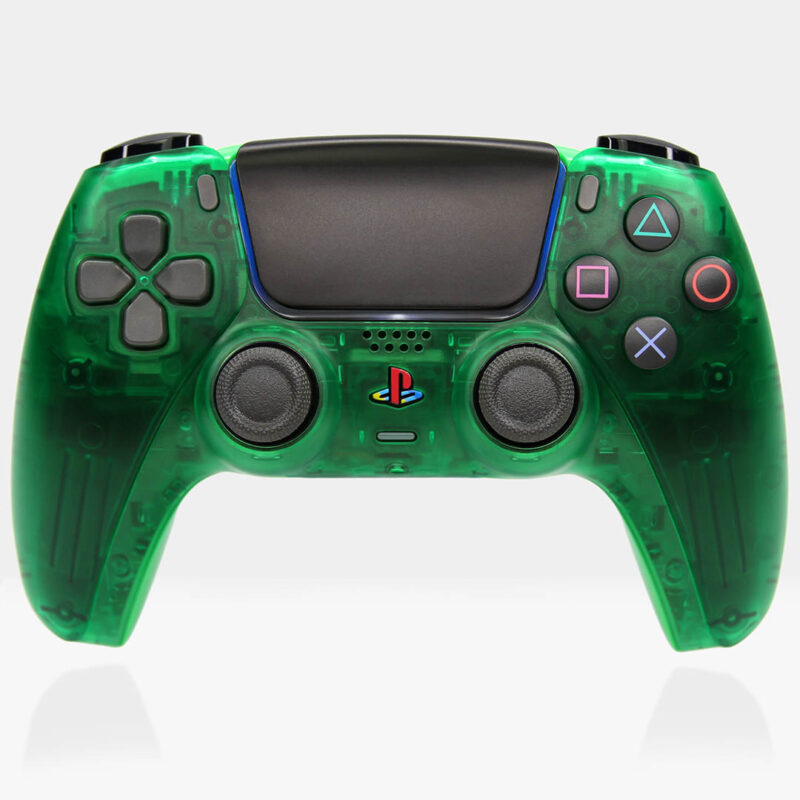 Green Crystal PS5 Controller by Killscreen