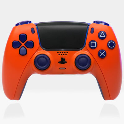 Sunset Orange PlayStation 5 Controller by Killscreen