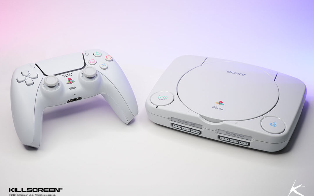 Killscreen Celebrates One Year of the PSone White PS5 Controller