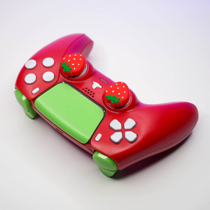 D-Pad angle on DualBerry StrawSense Strawberry PS5 Controller by Killscreen