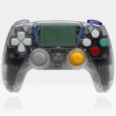 Skeleton Clear GameCube PS5 Controller